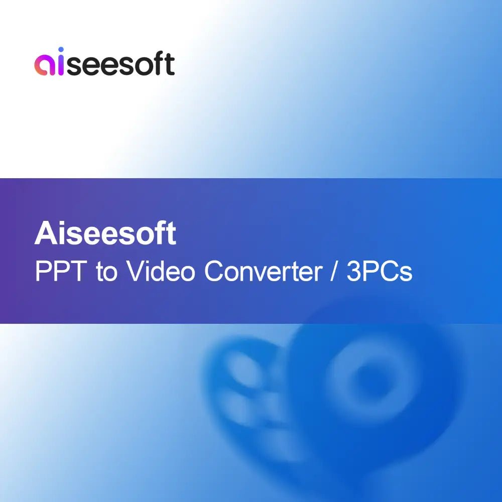 Aiseesoft PPT to Video Converter / 3PCs